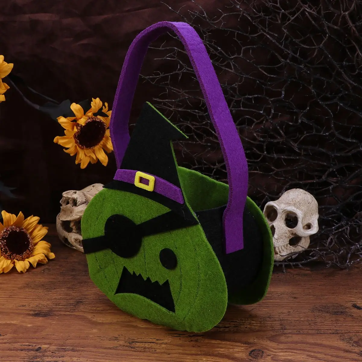 1 шт. Сумка На Хэллоуин Прекрасный Интересный декоративный конфетный мешок