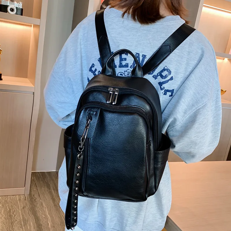 Женский рюкзак из ПУ кожи новинка 2020 известный бренд роскошная дизайнерская