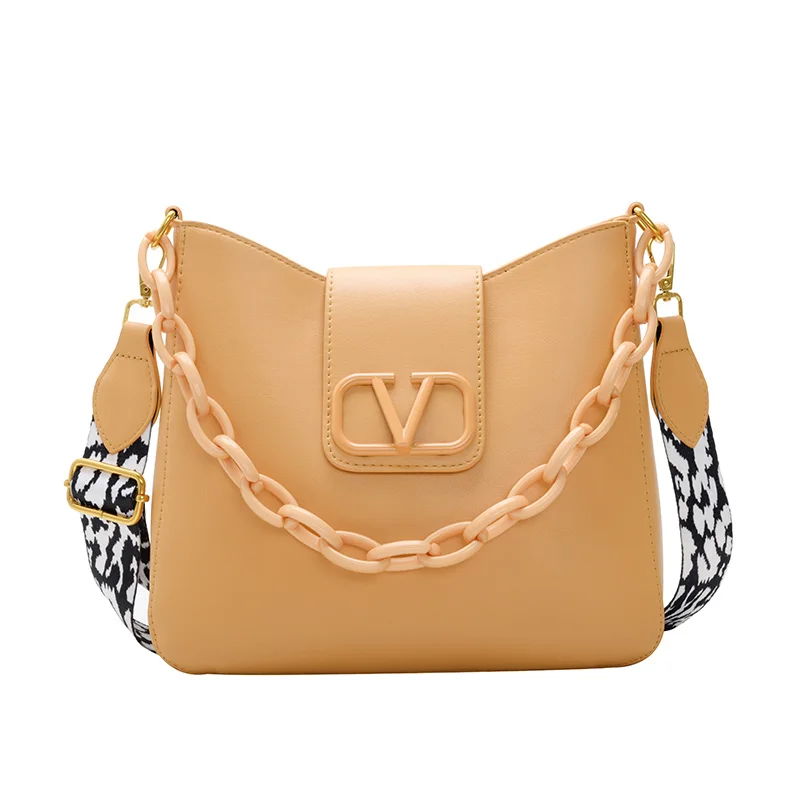 

High quality bags for women 2020 solid chain women's messenger bag sac a main femme bolsa feminina crossbody bags for women