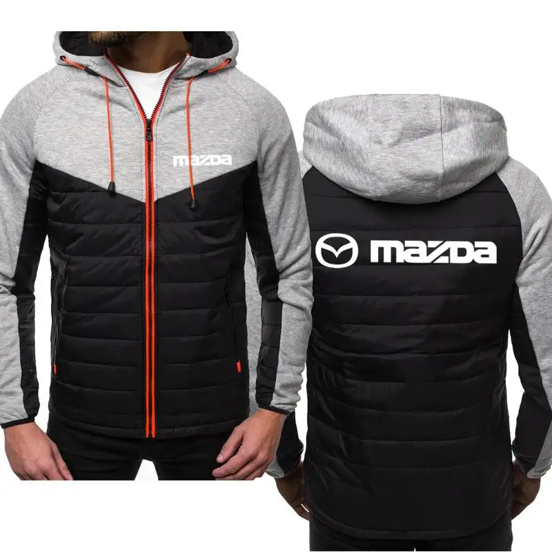 

2021 New Men Hoodies for MAZDA Tools Spring Autumn Jacket Casual Sweatshirt Long Sleeve Zipper Hoody