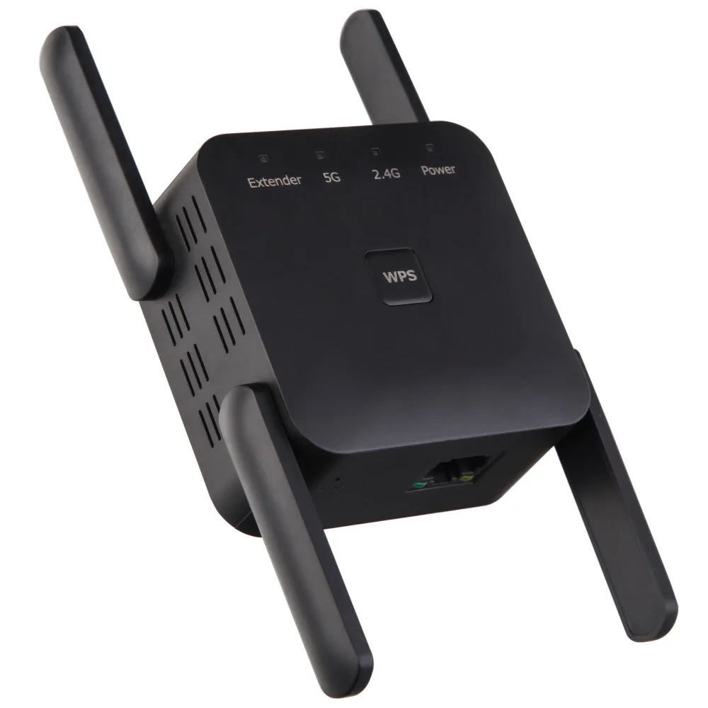 Беспроводной Wi-Fi ретранслятор 1200 Мбит/с усилитель WiFi крышка сигнала расширитель