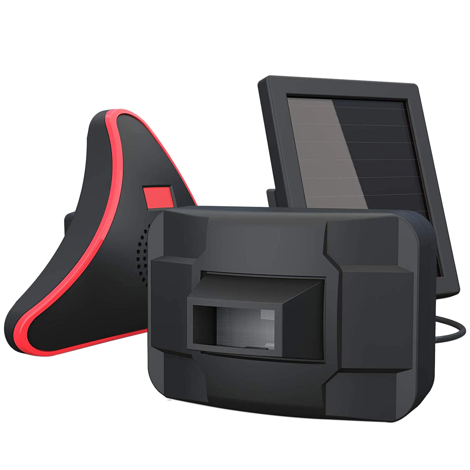 

Solar Driveway Alarm System-1/2 Mile Long Transmission Range-Solar Powered No Need Replace Batteries-Outdoor Weatherproof Motion