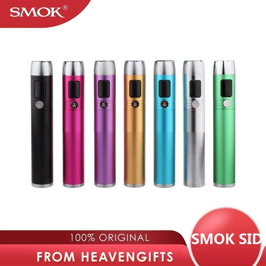 Горячий SMOK SID 18650 VV/VW мод с переменным напряжением и мод переменной мощности от электронной сигареты для 510 атомайзера