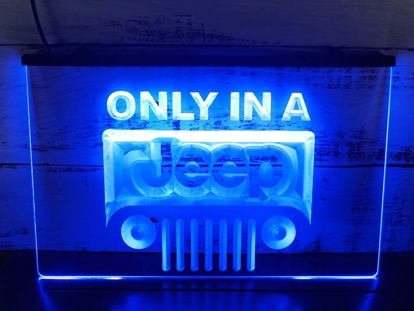 D134 Only In A Jeep Led Neon Light Sign | Дом и сад