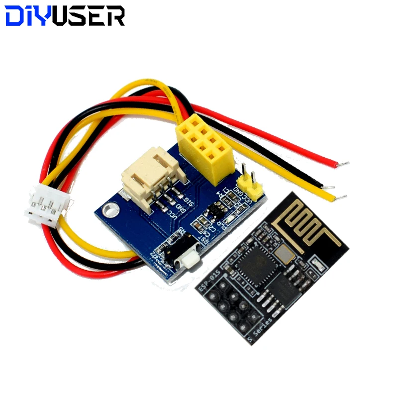 ESP8266 ESP-01 ESP-01S WS2812 RGB светодиодный модуль контроллера для IDE/SATA светильник кольцо