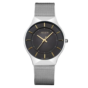 Часы мужские из нержавеющей стали, 2 цвета, без коробки