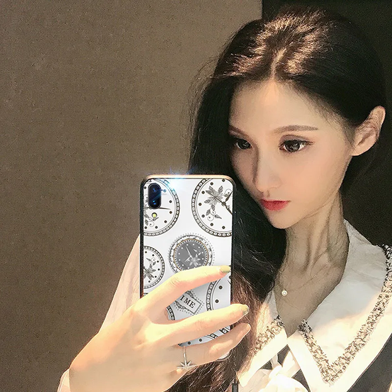 Bling Магнитный силиконовый чехол для телефона vivo y65 y66 y67 y71 y73 y79 y83 y85 y89 y93 y17 y95 y75 y7s y3