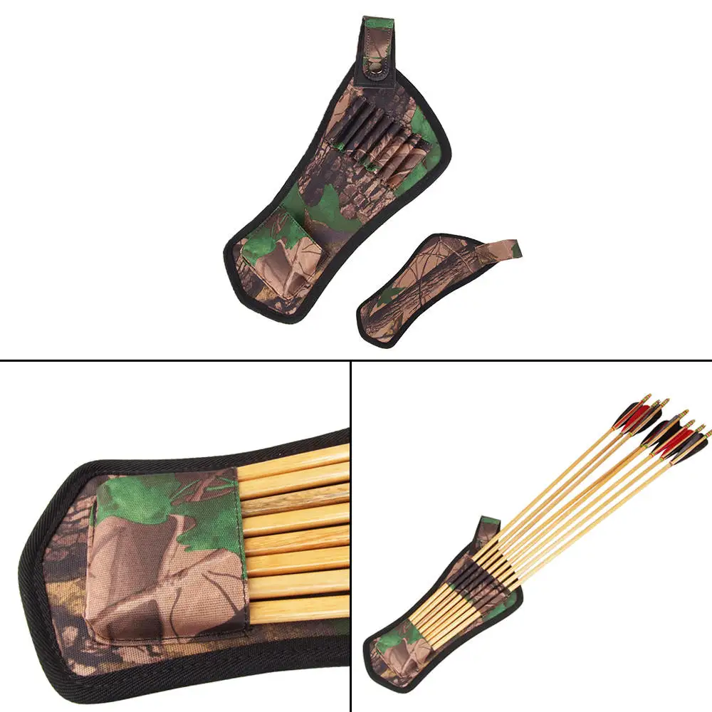 Archery Arrow Quiver Hunting Bow Holder Belt Single Or Shoulder Bag | Спорт и развлечения