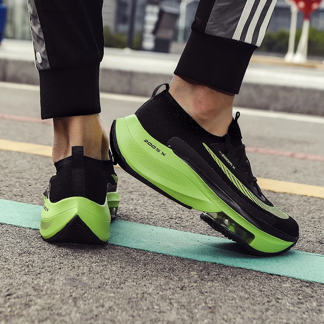 Xiaomi Zoomx Alphafly 4% Breathable Comfortable Men Running Shoes Zoom Tempo Next Flyease Electric Green Trainers Sport Sneakers 10