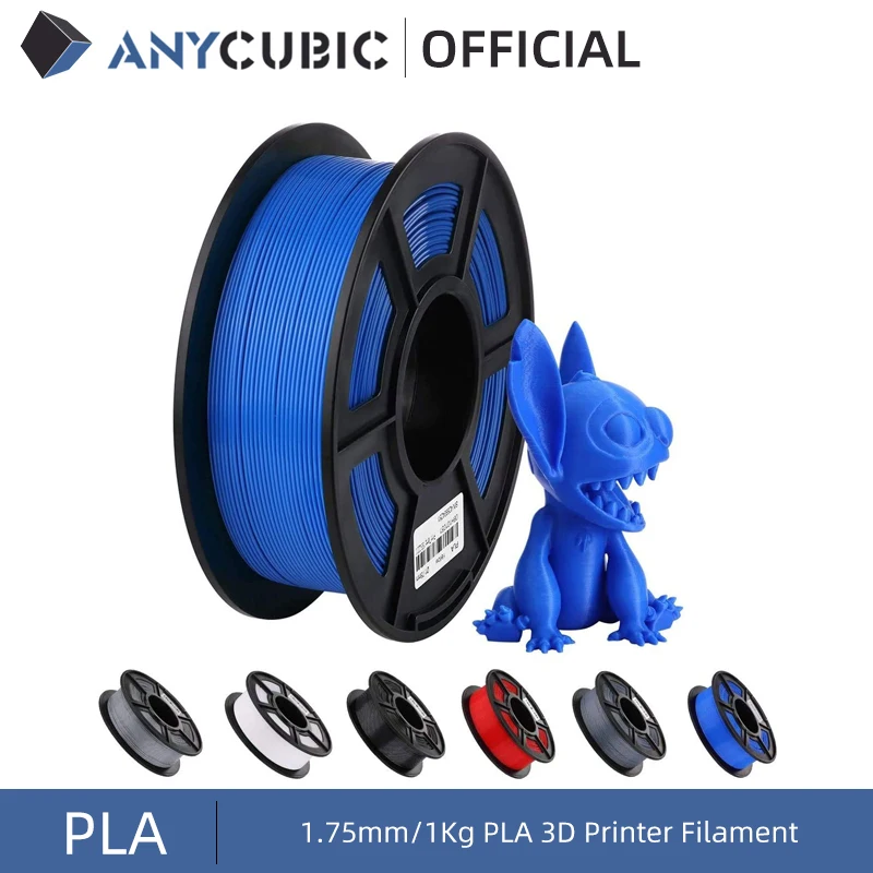 ANYCUBIC PLA нити 1 75 мм Пластик для 3D принтеры кг/рулон аккуратная катушка не путать с
