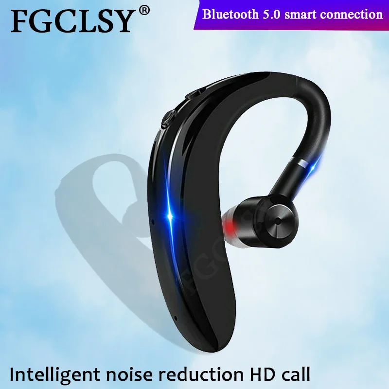 FGCLSY Bluetooth беспроводные наушники деловая телефонная гарнитура с микрофоном шумоподавление спортивные наушники для iPhone