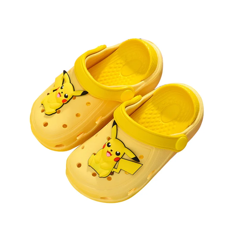 Туфли детские с мультяшным принтом летние домашние тапочки плюшевая игрушка