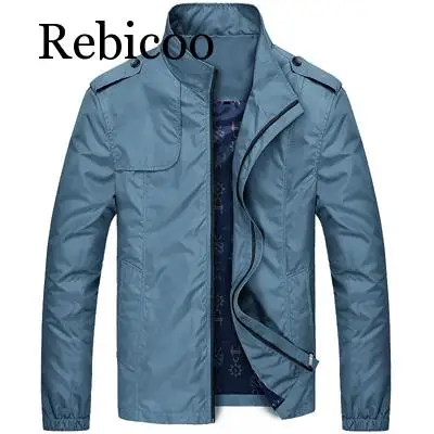 Мужская куртка Весенняя мужская повседневная верхняя одежда облегающее тонкое