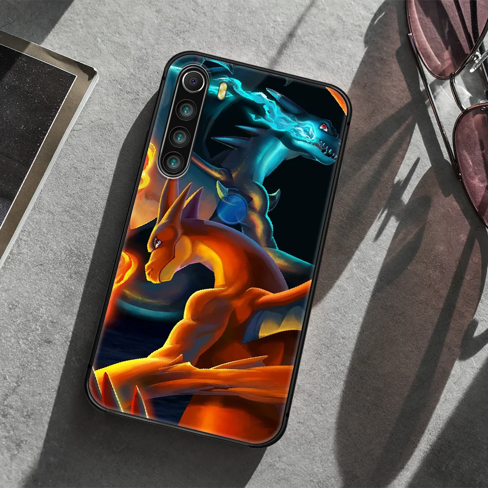 

Cute Pokemons Phone Case Cover Hull For XIAOMI Redmi 7 7a 8 8a 9 10X NOTE 6 7 7s 8 8t 9 9s Pro Max black Coque Pretty Back