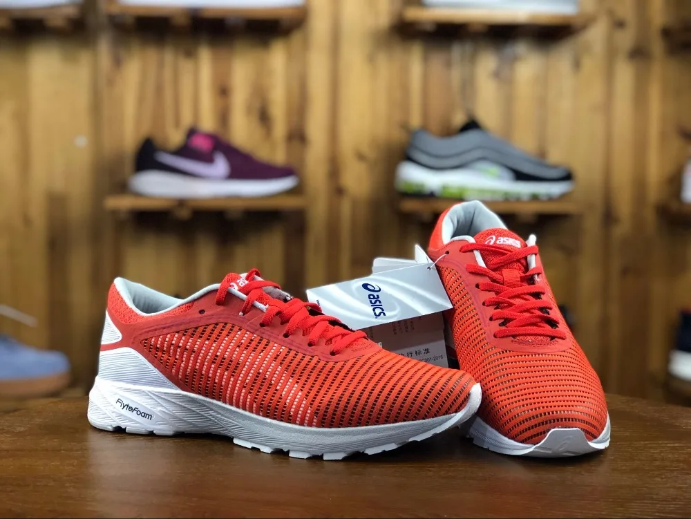Оригинальные новые аутентичные ASICS DynaFlyte-2 стабильность Мужская обувь ASICS спортивная обувь уличная Walkng бег Tianjiao