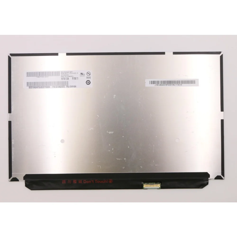 Новый Оригинальный сенсорный ЖК-экран Lenovo Thinkpad X270 12 5 FHD IPS AG 1920X1080 B125HAK01.0 FRU 01HY494 -