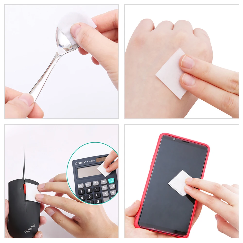 Cofoe Disposable Alcohol cotton and Antipyretic stickers Medical disinfection mobile phone wipes Cooling fever Relieve heat | Красота и