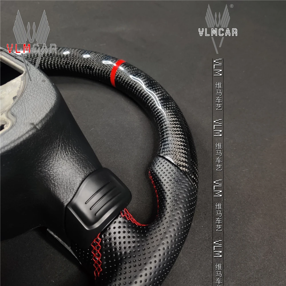 Индивидуальное индивидуальное рулевое колесо из углеродного волокна для Volkswagen