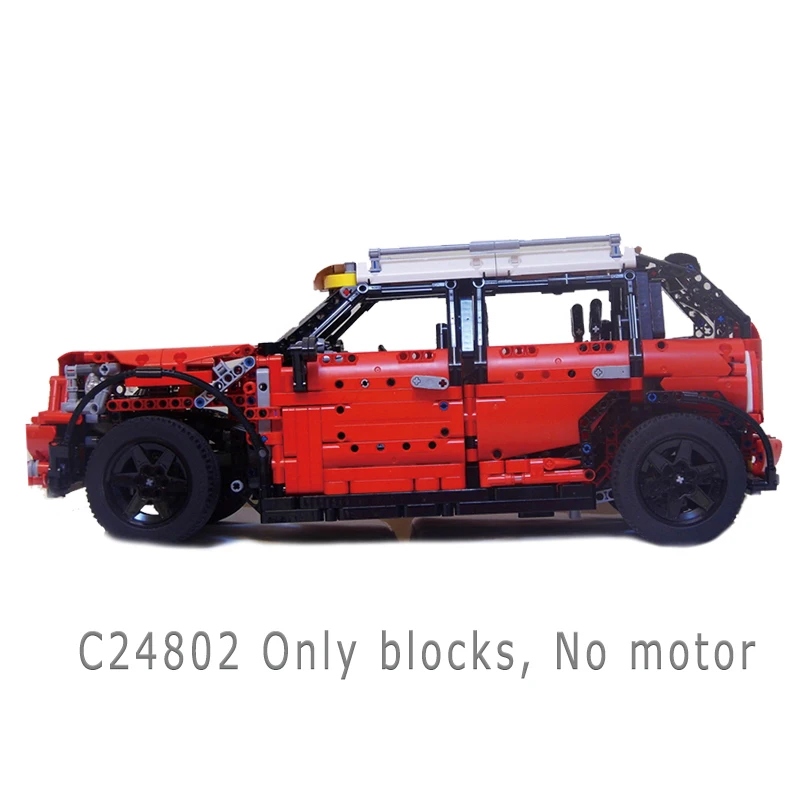 C24802 MOC-3644 конструкторы, серия Technic, сделай сам, строительные блоки, игрушки для детей, создатели машин, детские подарки, игрушки для детей, подарок на Рождество - Цвет: C24802