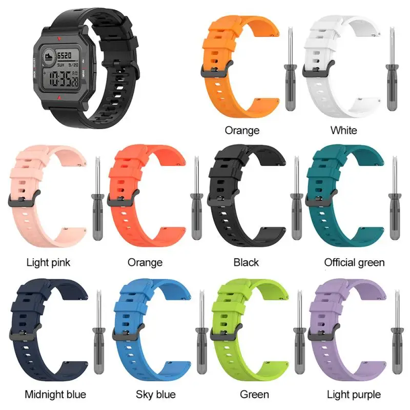 Ремешок для часов Huami Amazfit Neo спортивный силиконовый браслет сменный Браслет с