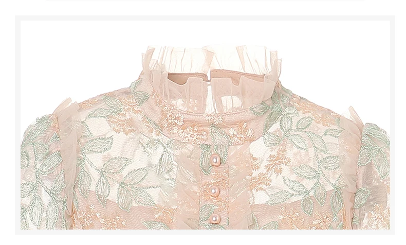 Женское модельное кружевное Сетчатое платье с вышивкой элегантное офисное