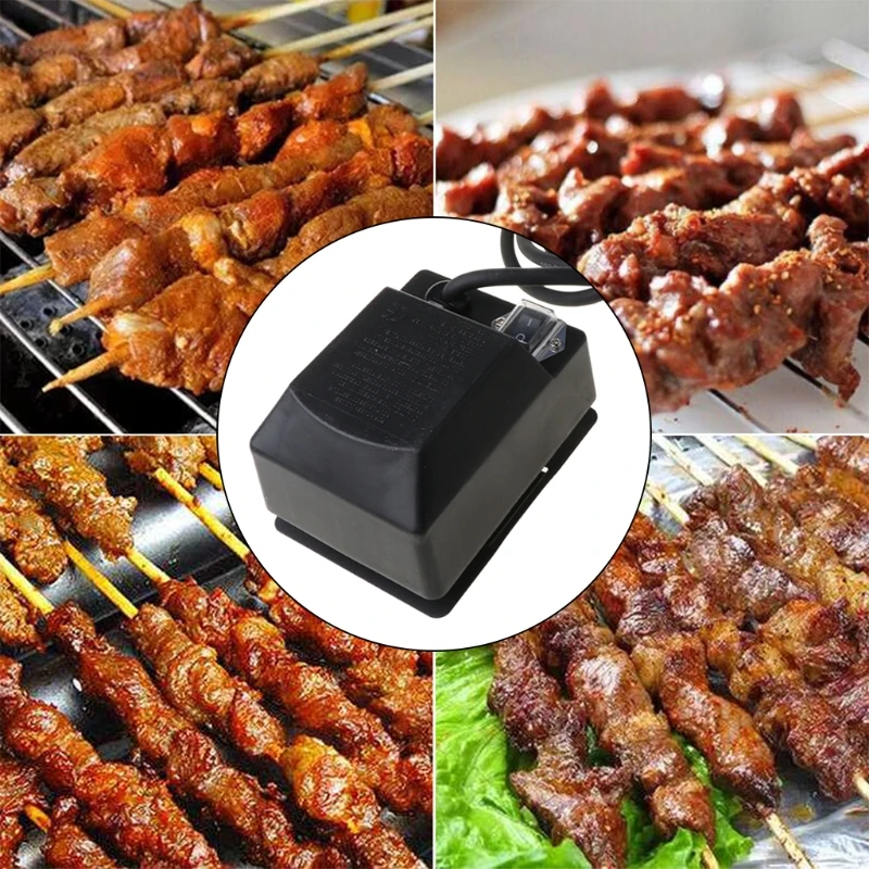 2021 new electric barbecue rotisserie motor universal bbq grill 2 5 3rpm rotary speed free global shipping
