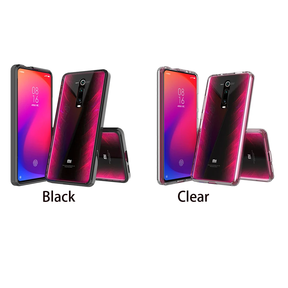 30 шт./лот противоударный ТПУ ПК акриловый кристаллический жесткий бронированный