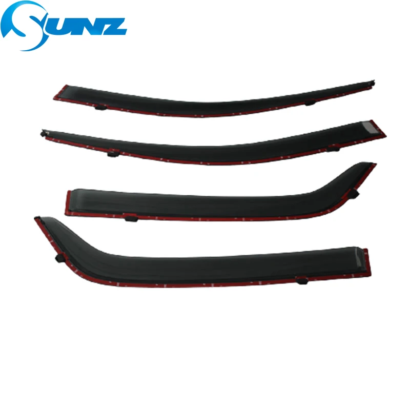 Оконный козырек для Kia Sorento 2003 2004 2005 2006 2007 2008 хромированной отделкой Защита от
