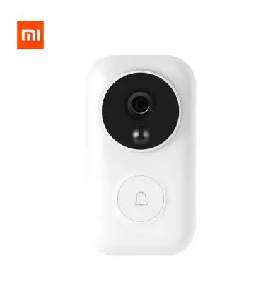 camera Xiaomi Zero AI распознавание лица 720P ИК ночного видения Видео набор дверных звонков Обнаружение движения SMS Push домофон Облачное хранение - Цвет: camera