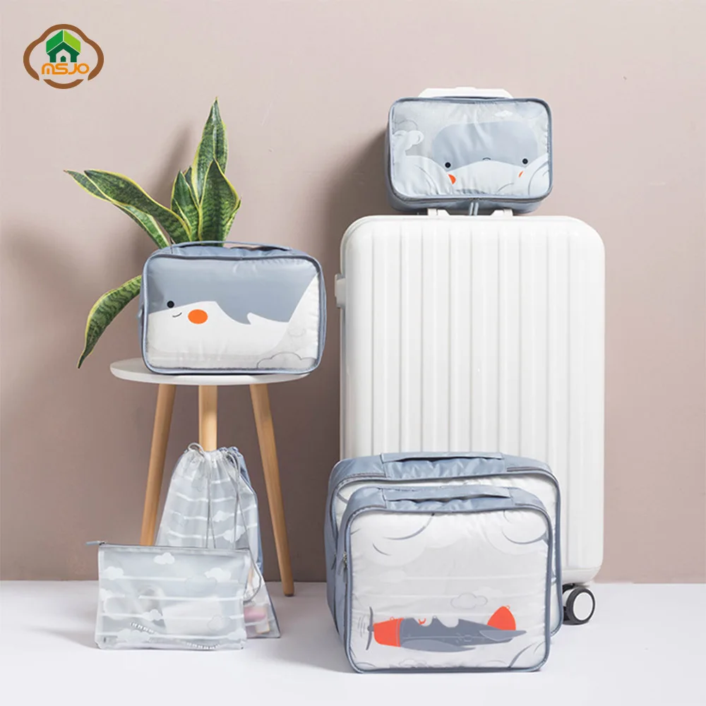 Дорожные сумки для хранения MSJO портативные водонепроницаемые одежды обуви
