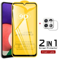 2 in 1 tempered glass for samsung a22 4g5g glass a 22 samsung galaxy a22 camera protection a22 samsung a 22 screen protector
