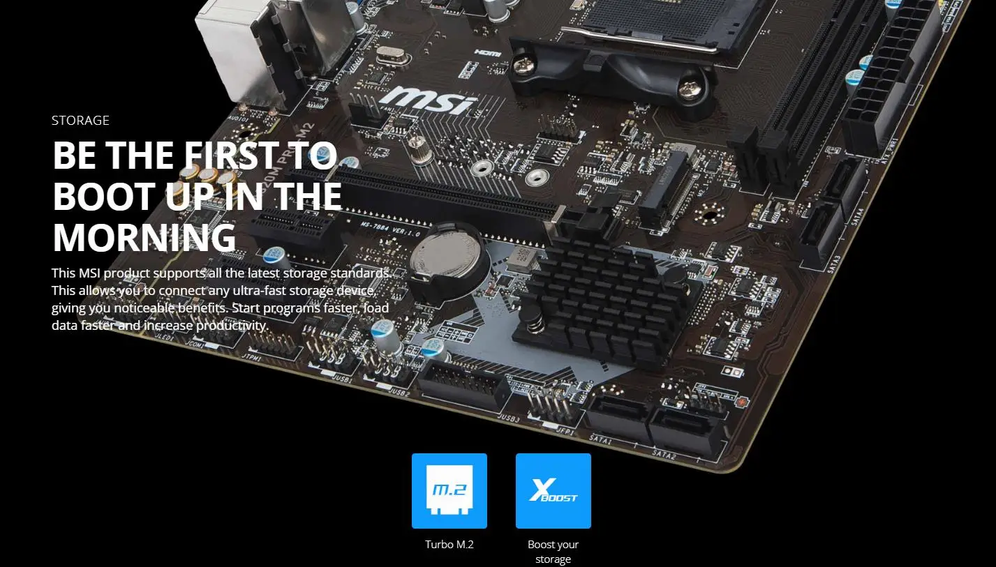 MSI материнская плата A320M PRO-M2 V2 системная плата AMD Socket am4 ddr4 memory rams M.2 SATAIII ssd HDMI+ VGA+ DVI PCI-E 3,0X16 материнская плата для рабочего стола 2011