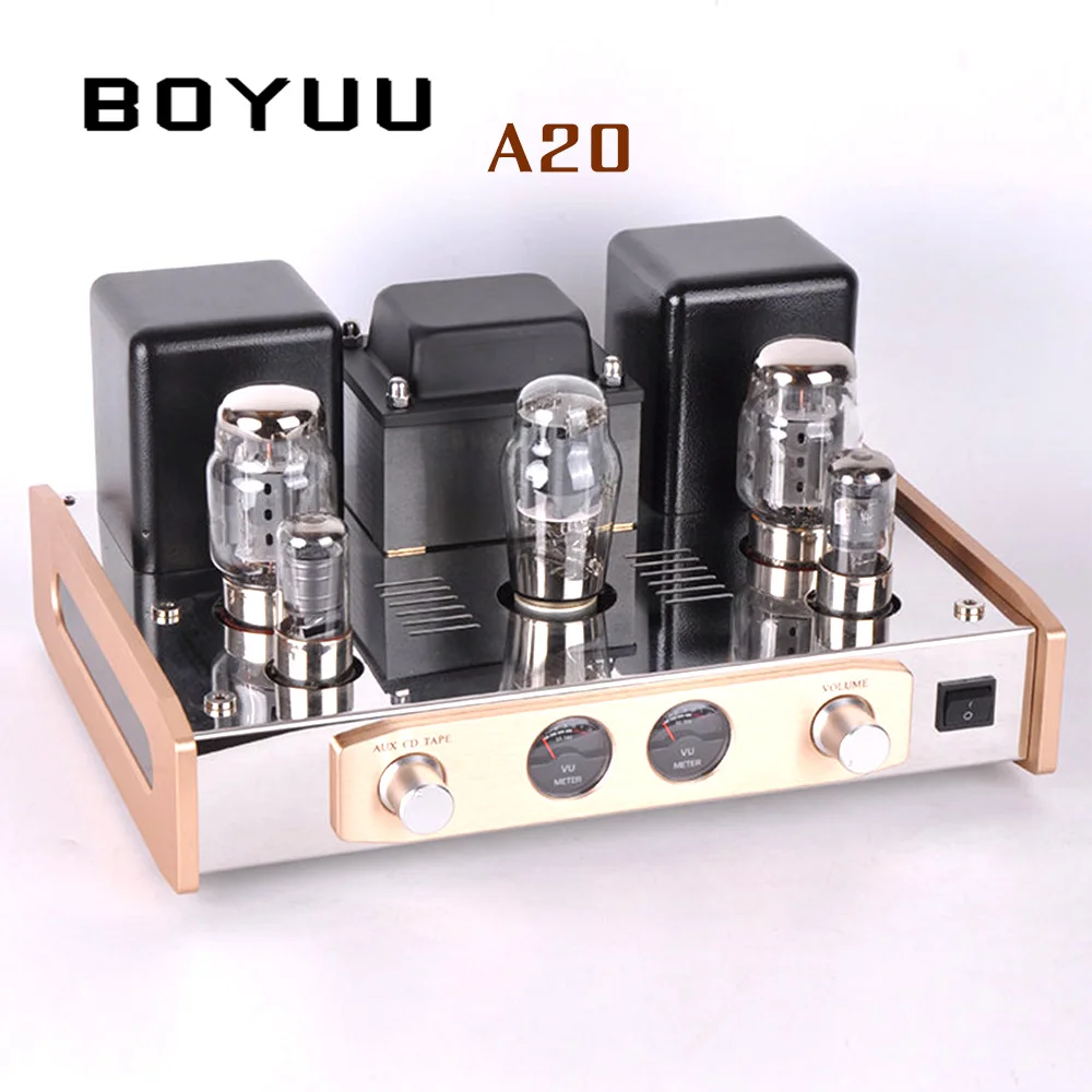 

BOYUU A20 KT88 Vacuum Tube Power Amplifier EXQUIS Class A Reisong Single Ended AMP Home 6550 Lamp Integred Hifi Audio