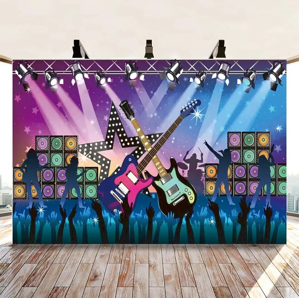 

Фотофон для дискотеки 80s 90s, студийный фон с изображением дискотеки, музыки, танцев, шоу, шаров, фотографий