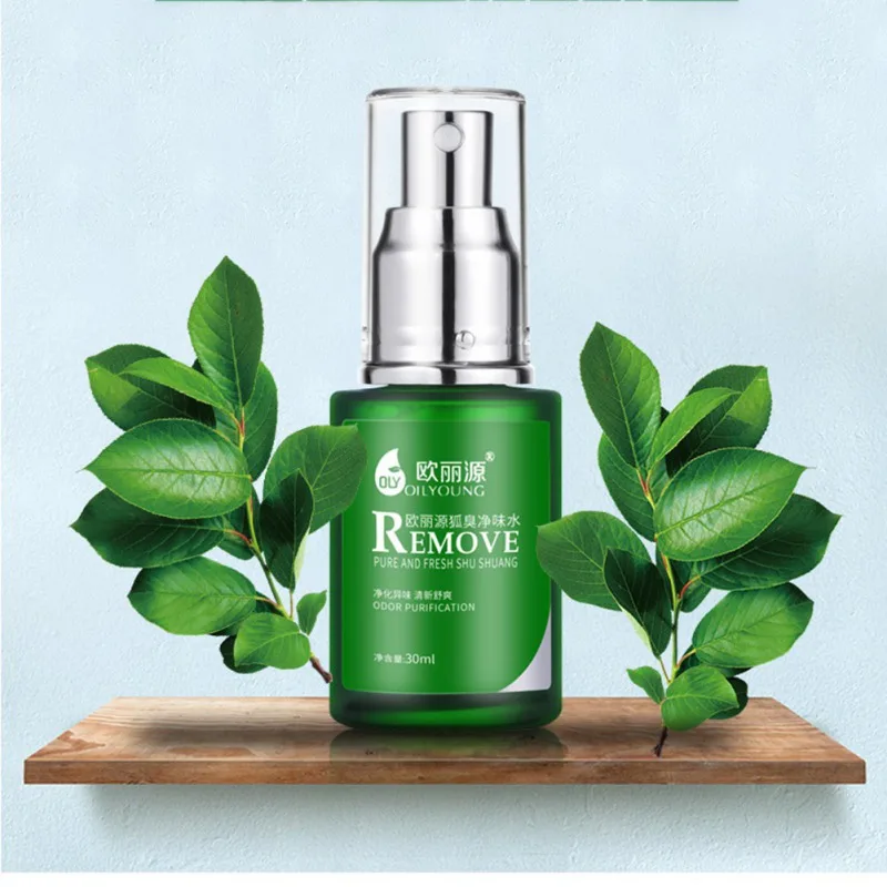 

30ML Removes Body Odor Water Stench Deodorant Sputum Spray Liquid Root Lasting Fragrance For Men and Women Good Use