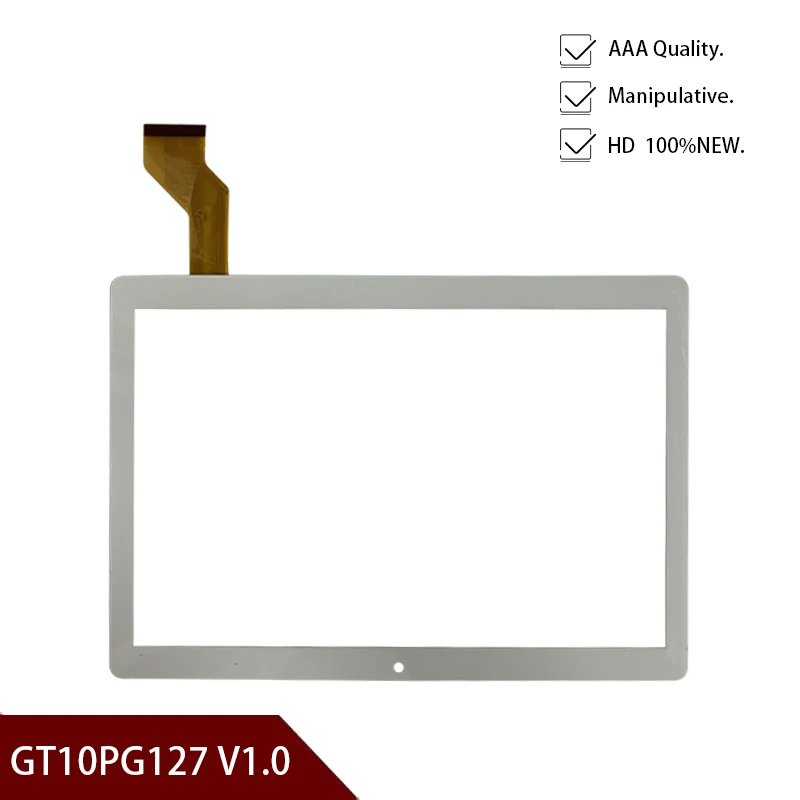 Белый Оригинальный емкостный сенсорный экран 10 1 дюйма для планшетного ПК GT10PG127