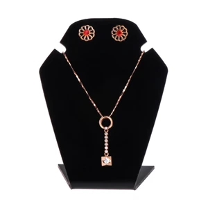 3 шт. украшения Дисплей полка для ожерелий, подвеска, серьги, серьги-гвоздики подставка держатель Витрина