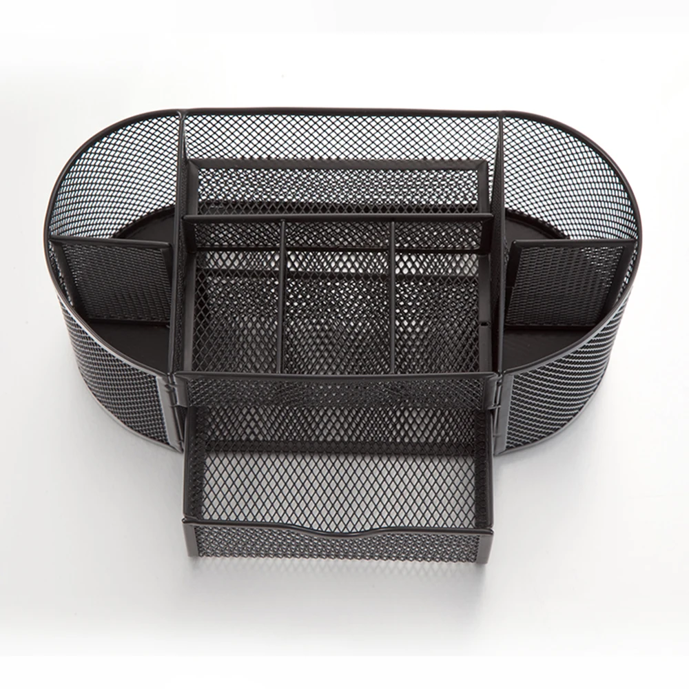 Комикс сетка Настольный органайзер металлическая ручка контейнер эллипс B2001 |