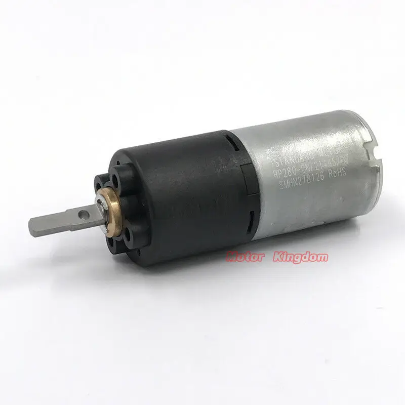 DC 5V 23RPM медленная скорость 24 мм Мини 280 Планетарная шестерня редуктора