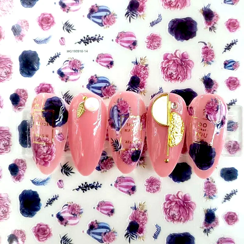 1 лист наклейка для ногтей с разноцветными буквами | Красота и здоровье