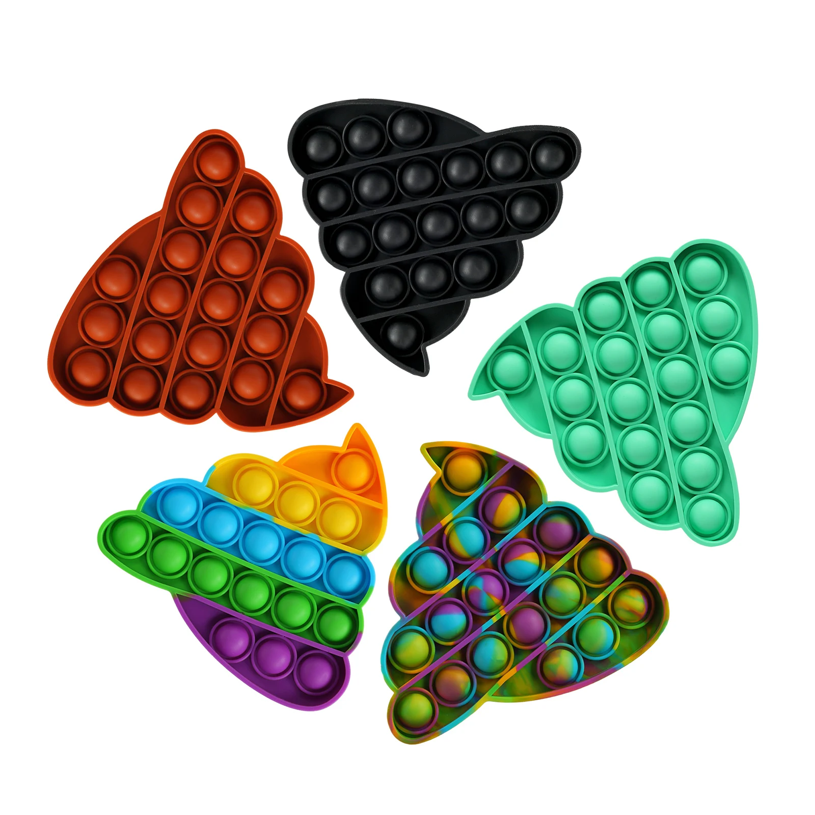 

New High Quality silicone material Tangram Brain Tetris Game Puzzle Bloacks Preschool Children Play Training Educational Toys