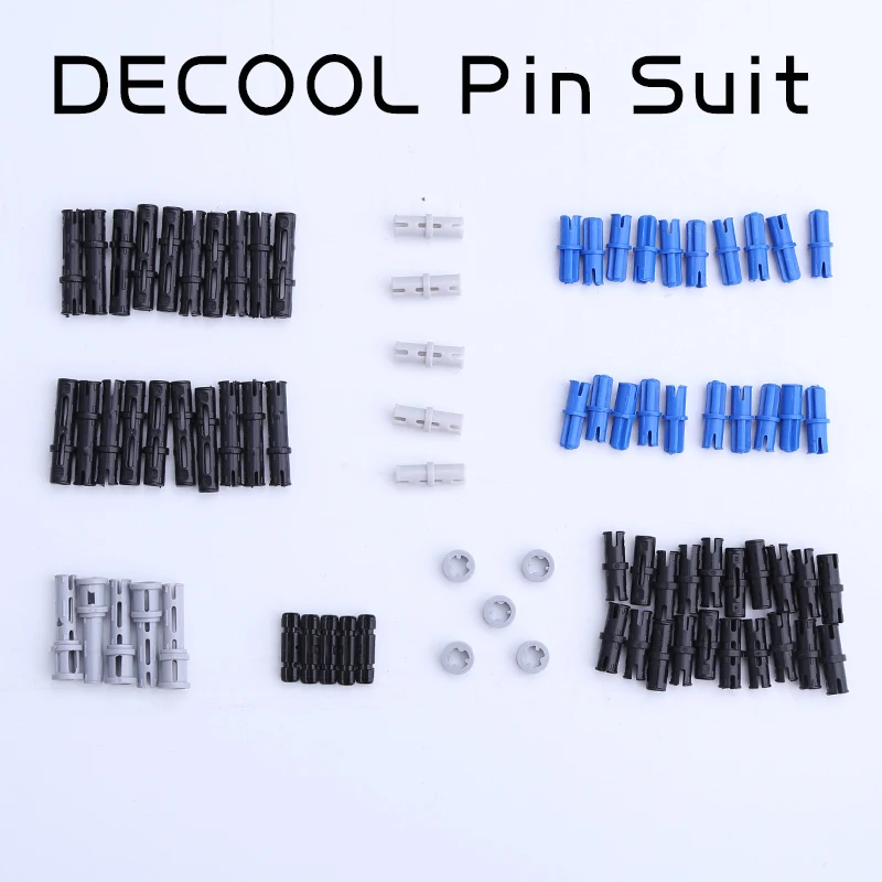 Набор деталей DECOOL 50-100 шт./лот высокотехнологичные автомобильные фрикционные