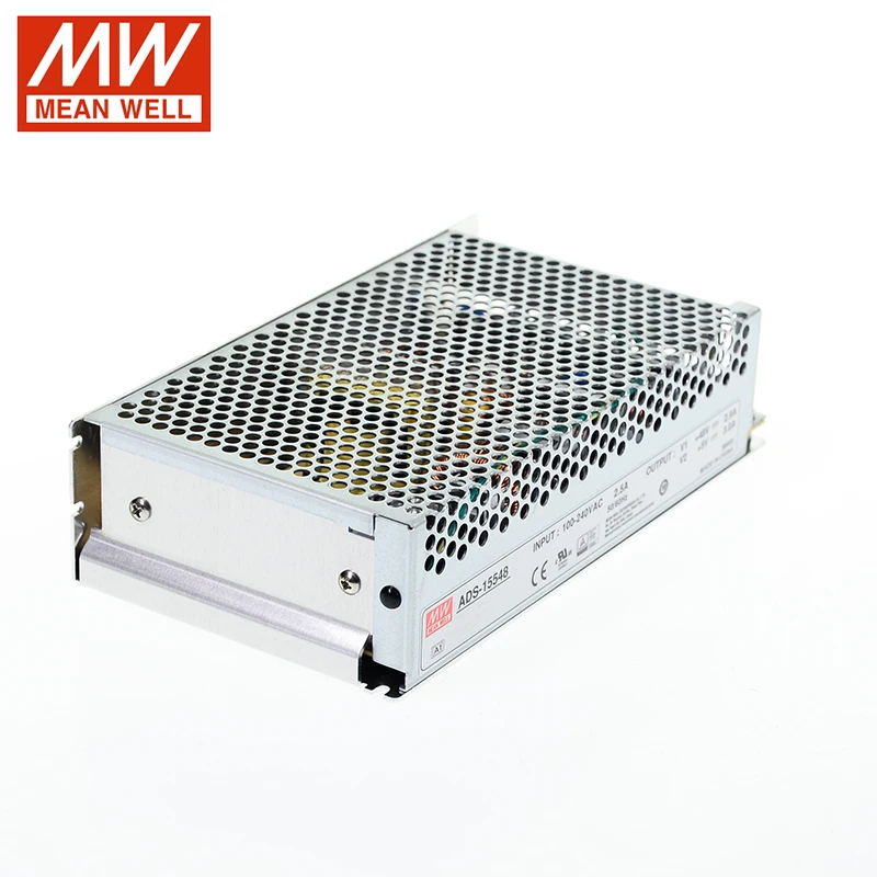 Импульсный источник питания Meanwell ADS-15512 ADS-15524 5 в 12 В 24 48 155 Вт | Лампы и освещение