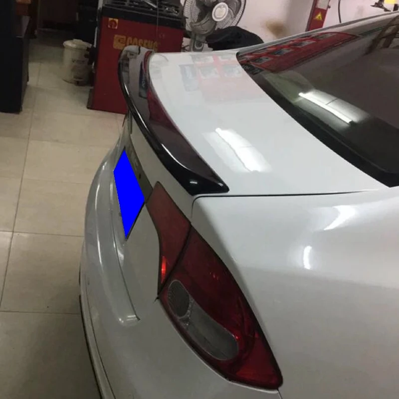 Для Honda Civic 8th 2006 2011 ABS пластик Неокрашенный задний багажник Крыло загрузки спойлер