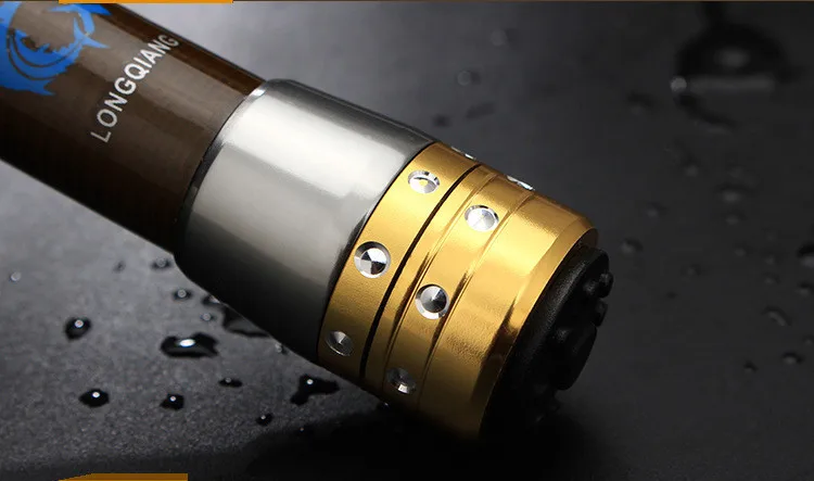 Телескопическая удочка из углеродного волокна Морской Карп спиннинговая Удочка