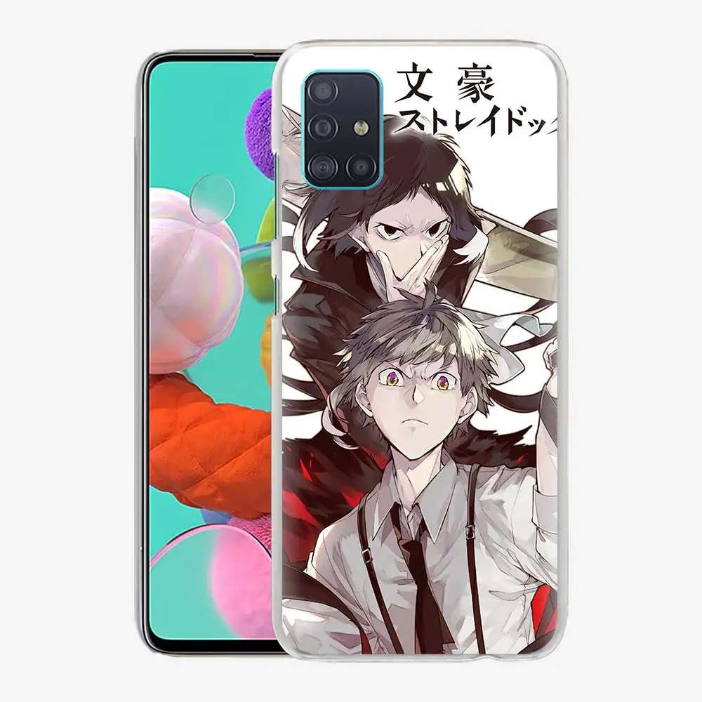 

Anime Bungou Stray Dogs Hard Phone Case For Samsung Galaxy A51 A71 A31 A41 A21s A91 A12 A02s A42 5G Back Cover Coque Fundas Capa