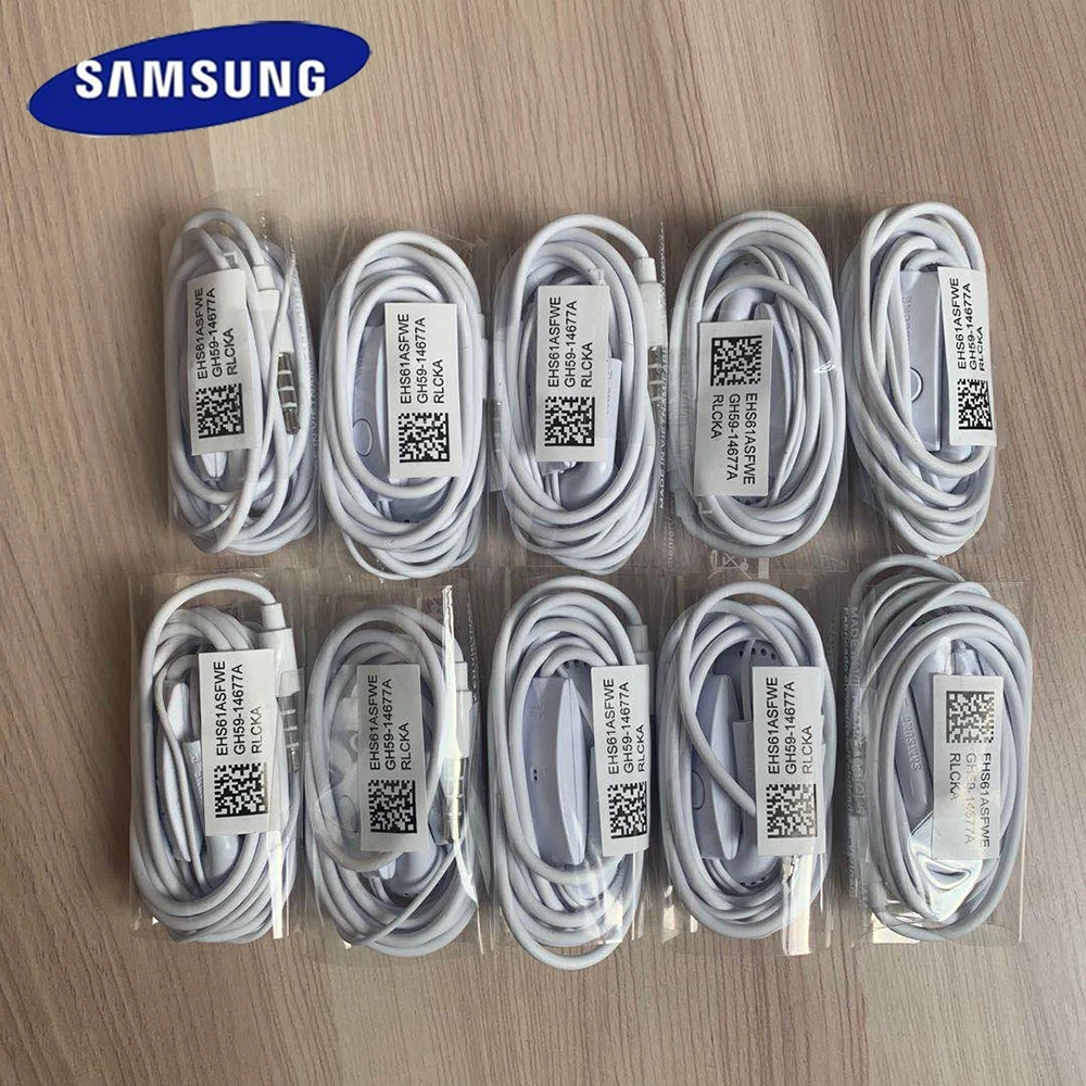 Проводные наушники Samsung EHS61 3 5 мм оптовая продажа музыкальные 5/10/15/20/50 шт.