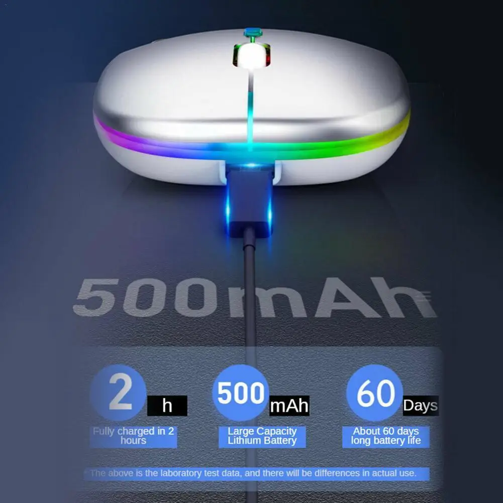 

Wireless Bluetooth Mouse Rechargeable Vertical Ergonomic Mouse Silent Dual Magic Notebook Laptop USB Mode For PC Mause MacB S1V0