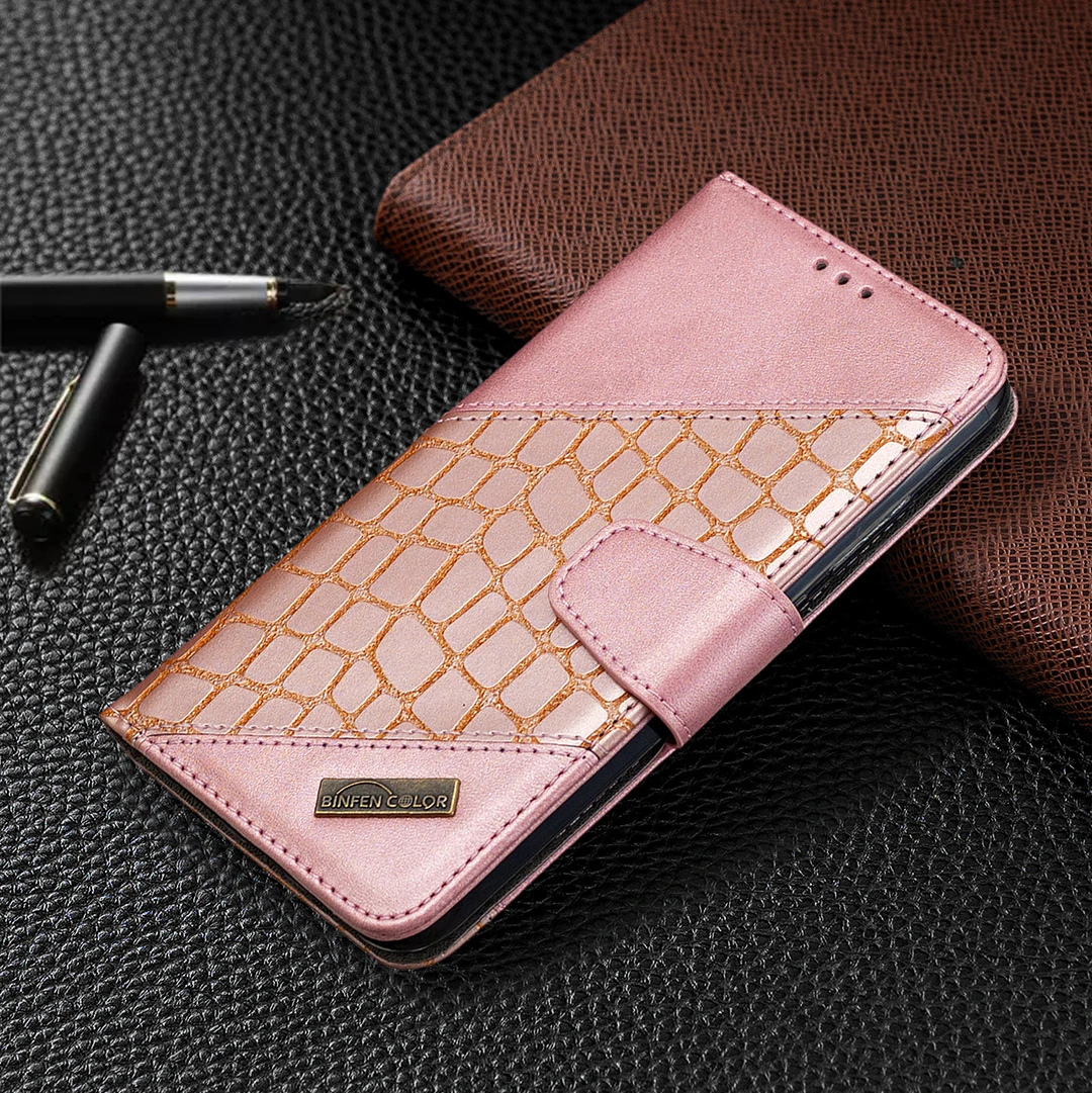 Кожаный чехол с крокодиловым узором для Xiaomi Redmi Note 9S 9 Pro Max 8T 7 8A 7A 10 4G MI CC9 откидной