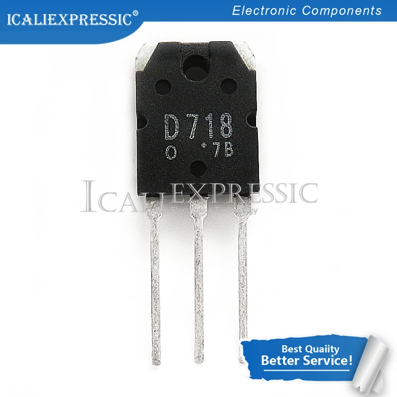 4 шт. = 2 пары 2SB688 2SD718 ( B688 + D718 ) TO-3P в наличии | Электронные компоненты и